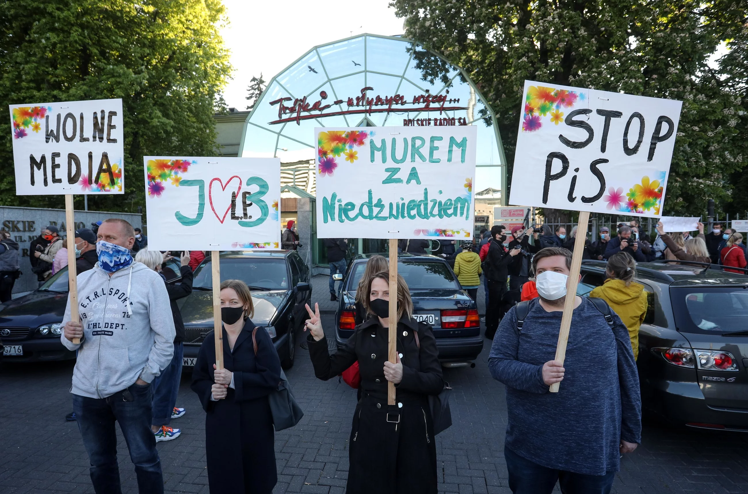 Protest słuchaczy Trójki