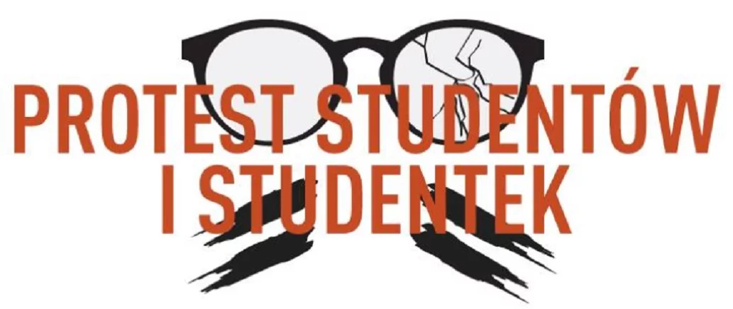 Logo protestu studentów