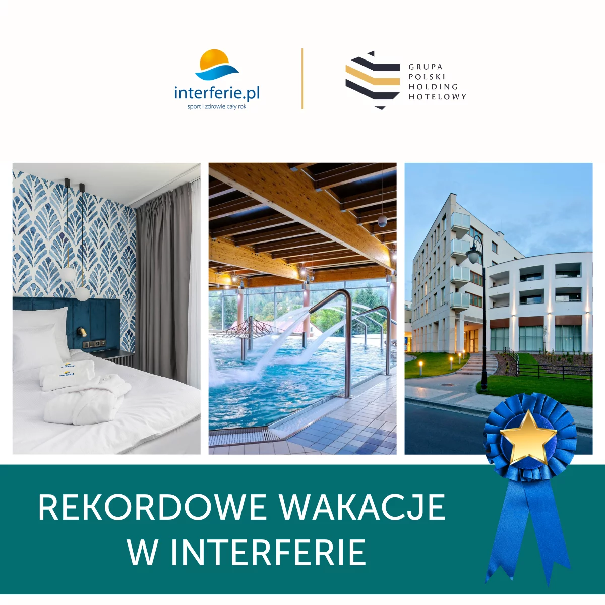 Rekordowe wakacje w Interferie – grafika