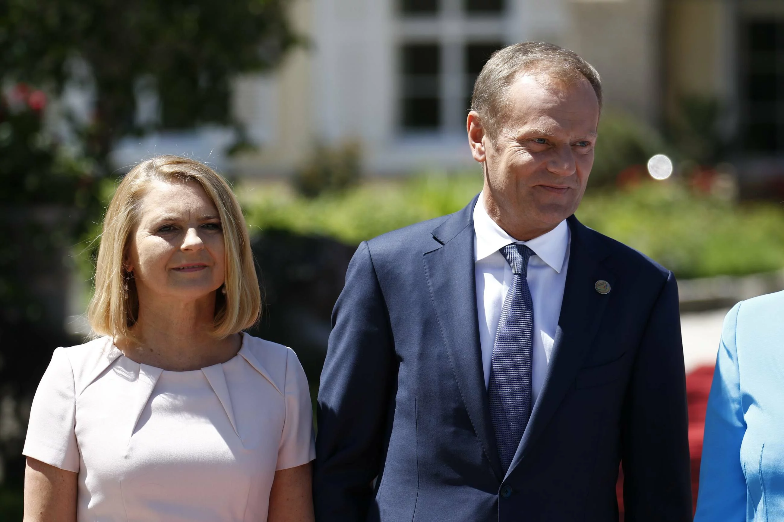 Donald Tusk z żoną