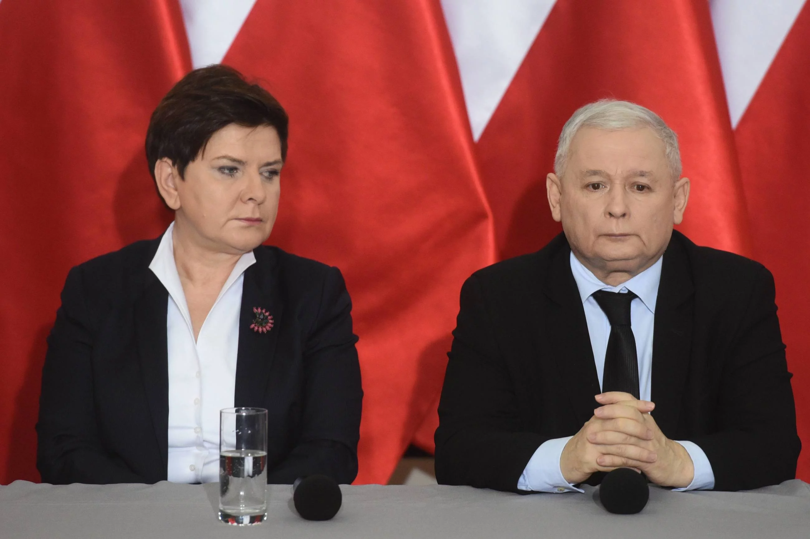 Beata Szydło i Jarosław Kaczyński