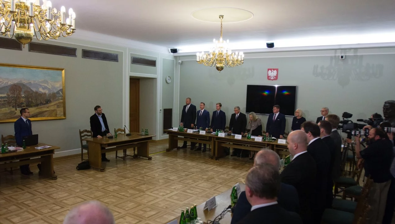 Przesłuchanie Jacka Krzysztofowicza przed komisją ds. Amber Gold