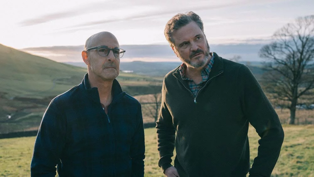 Colin Firth i Stanley Tucci w filmie „Supernova” (2020)