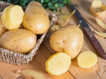 Surowe ziemniaki