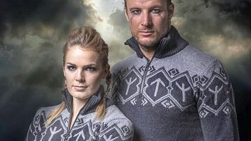 Swetry norweskich narciarzy uszyte na igrzyska