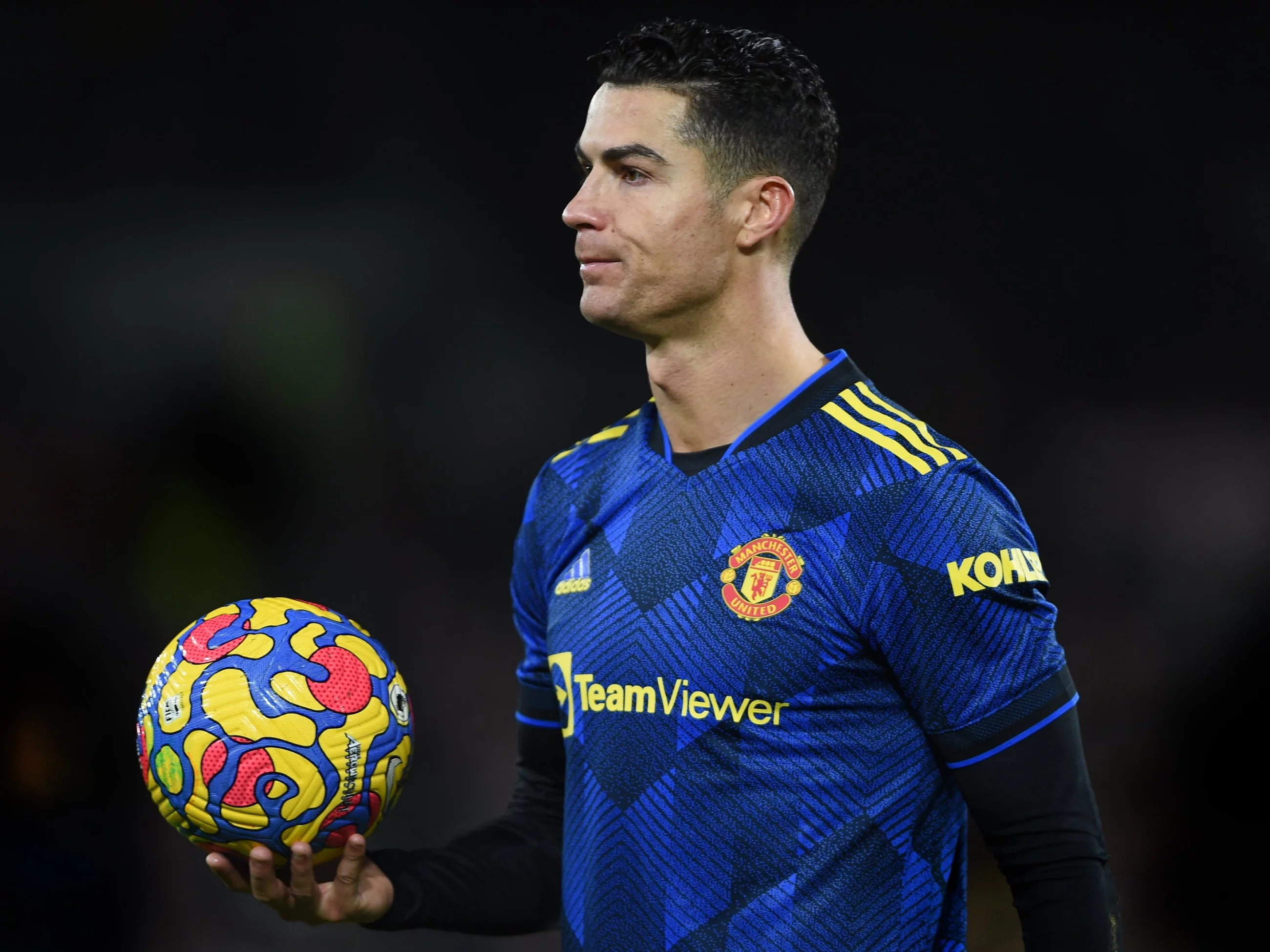 Cristiano Ronaldo, zawodnik Manchesteru United