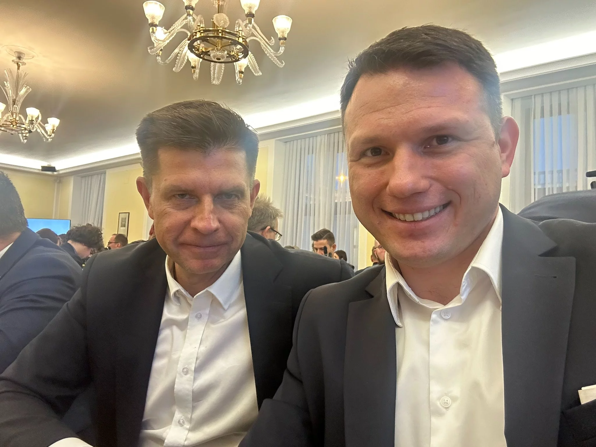 Ryszard Petru i Sławomir Mentzen