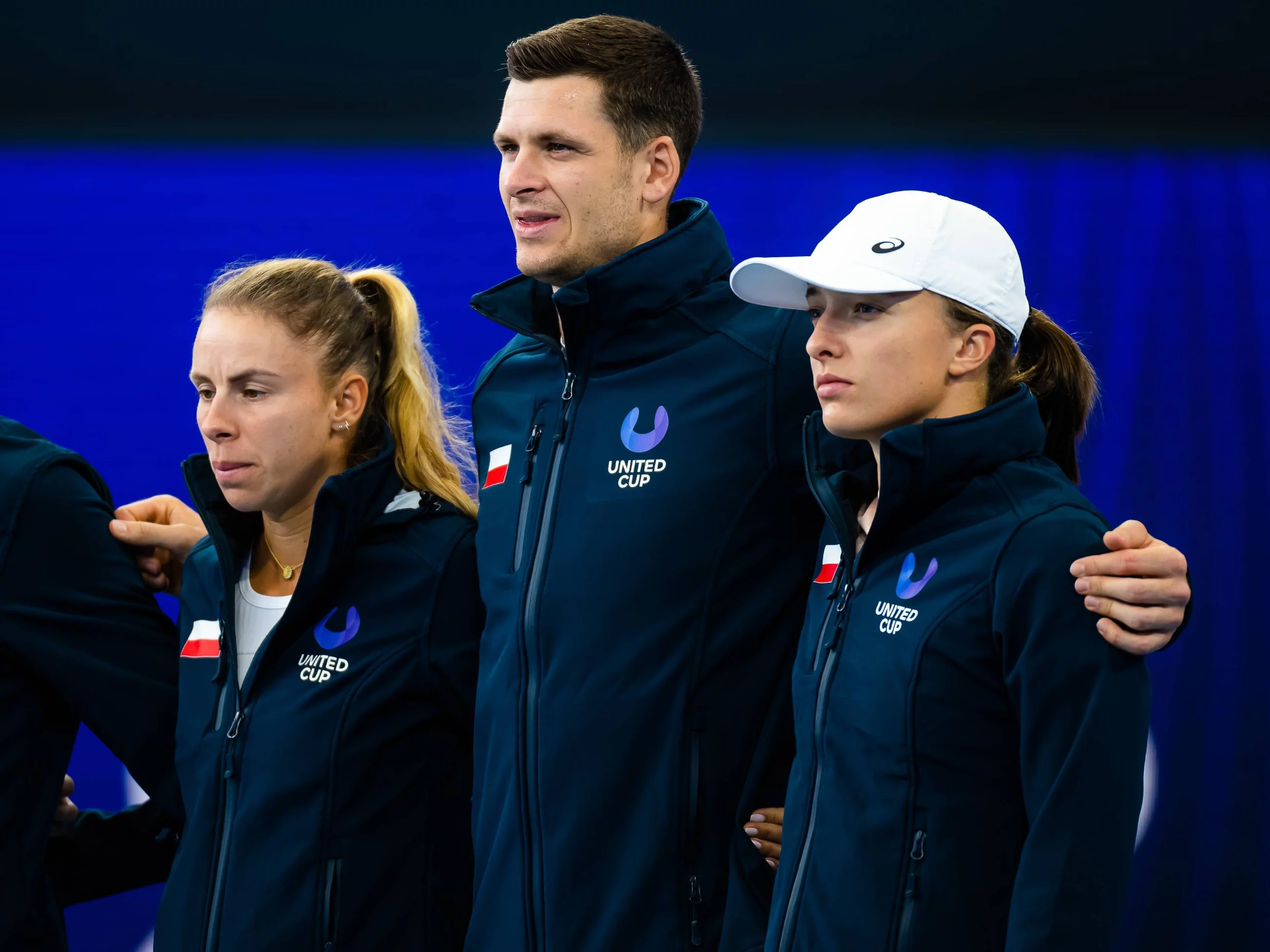 Magda Linette, Hubert Hurkacz i Iga Świątek