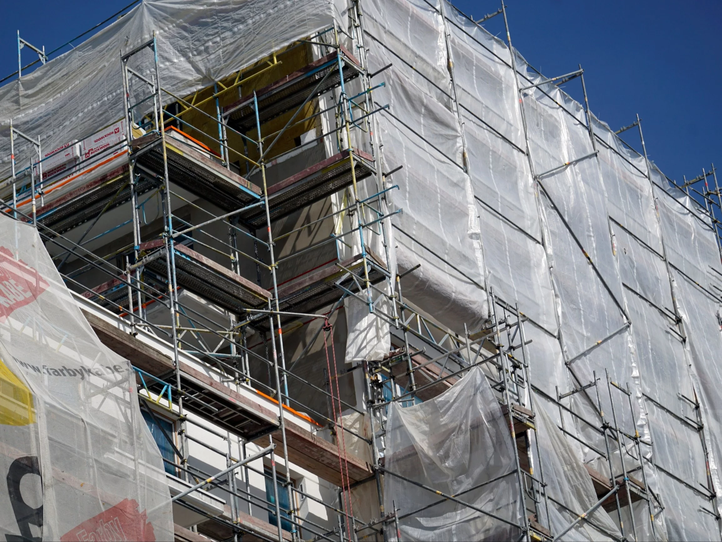 Rusztowanie, zdjęcie ilustracyjne