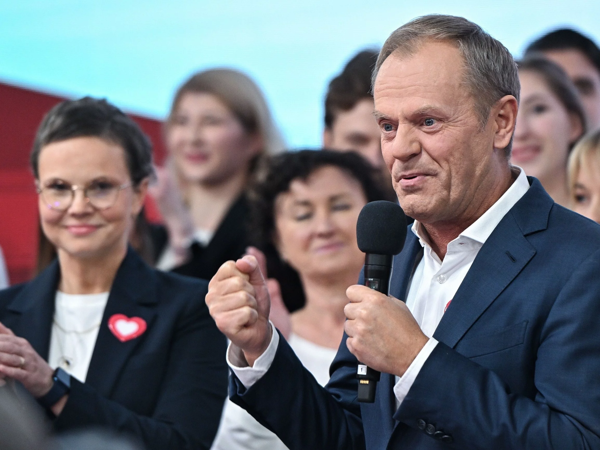 Donald Tusk po ogłoszeniu wyniku wyborów