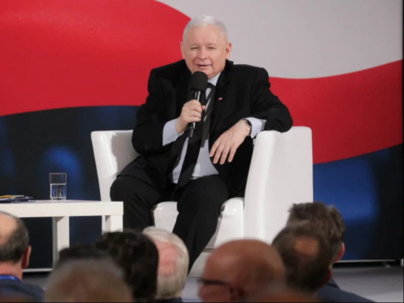 Prezes PiS Jarosław Kaczyński