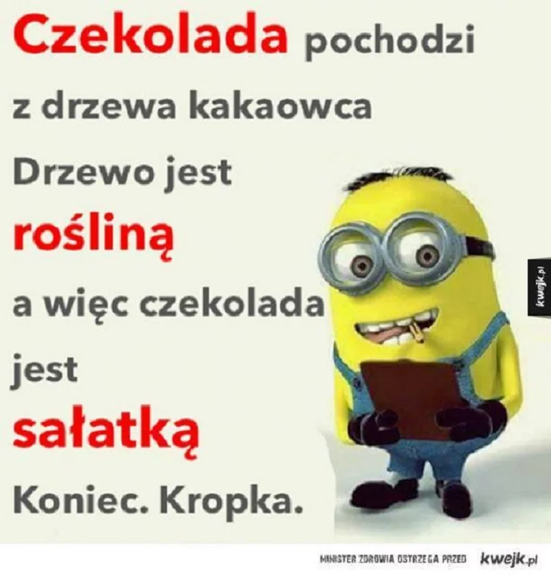 Memy z okazji Światowego Dnia Czekolady