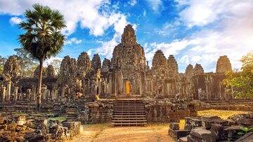 Świątynia Bayon w Kambodży