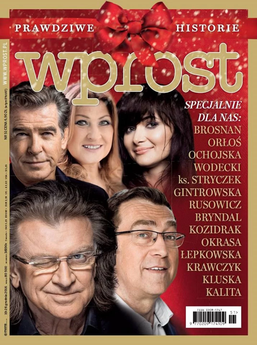 Okładka najnowszego "Wprost"