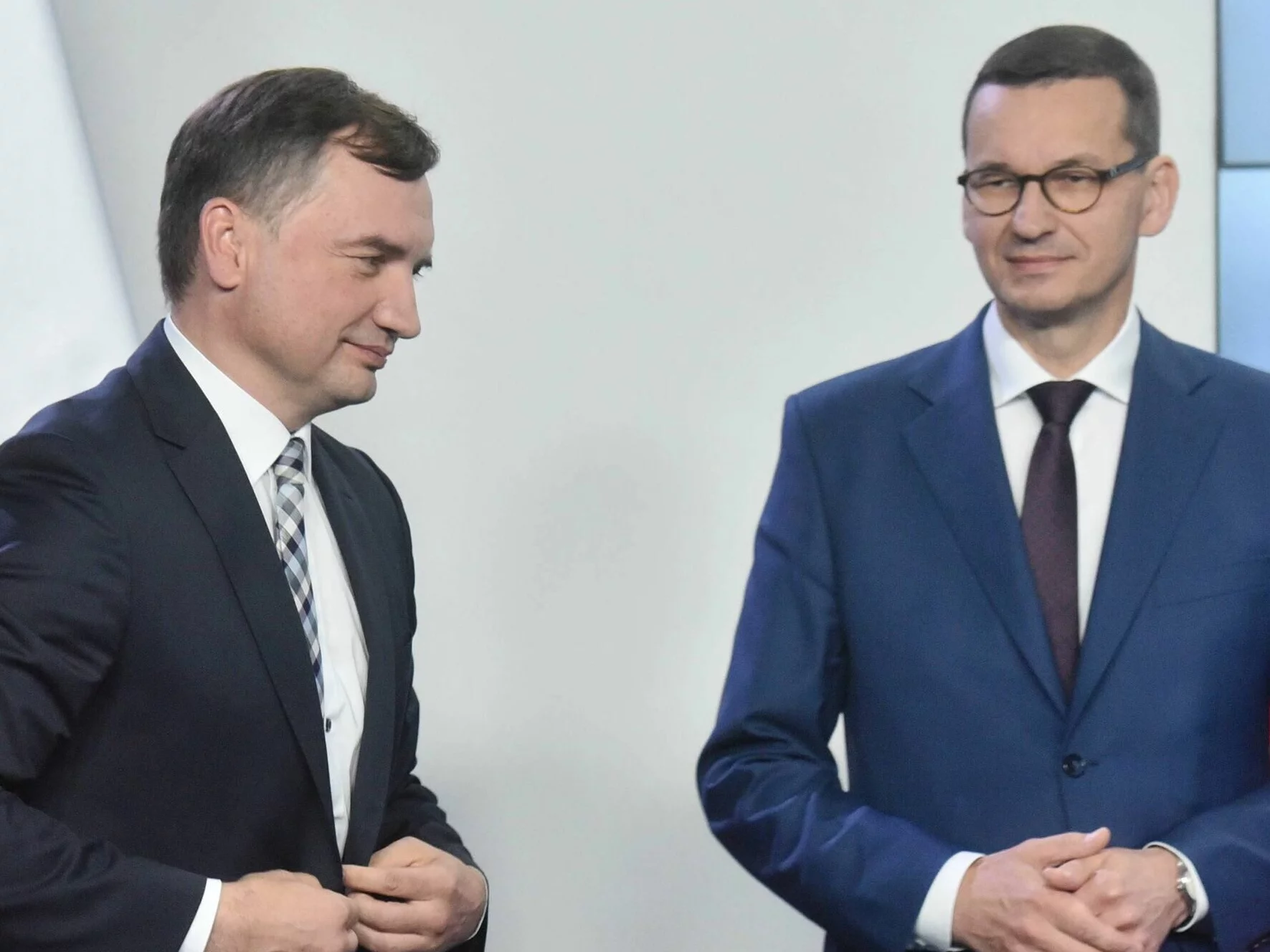 Zbigniew Ziobro i Mateusz Morawiecki