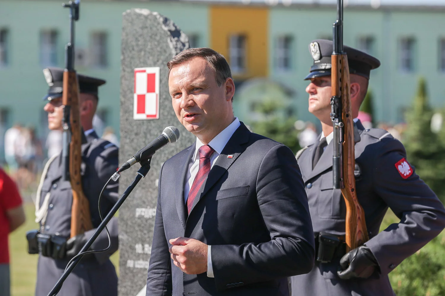 Andrzej Duda w Krzesinach