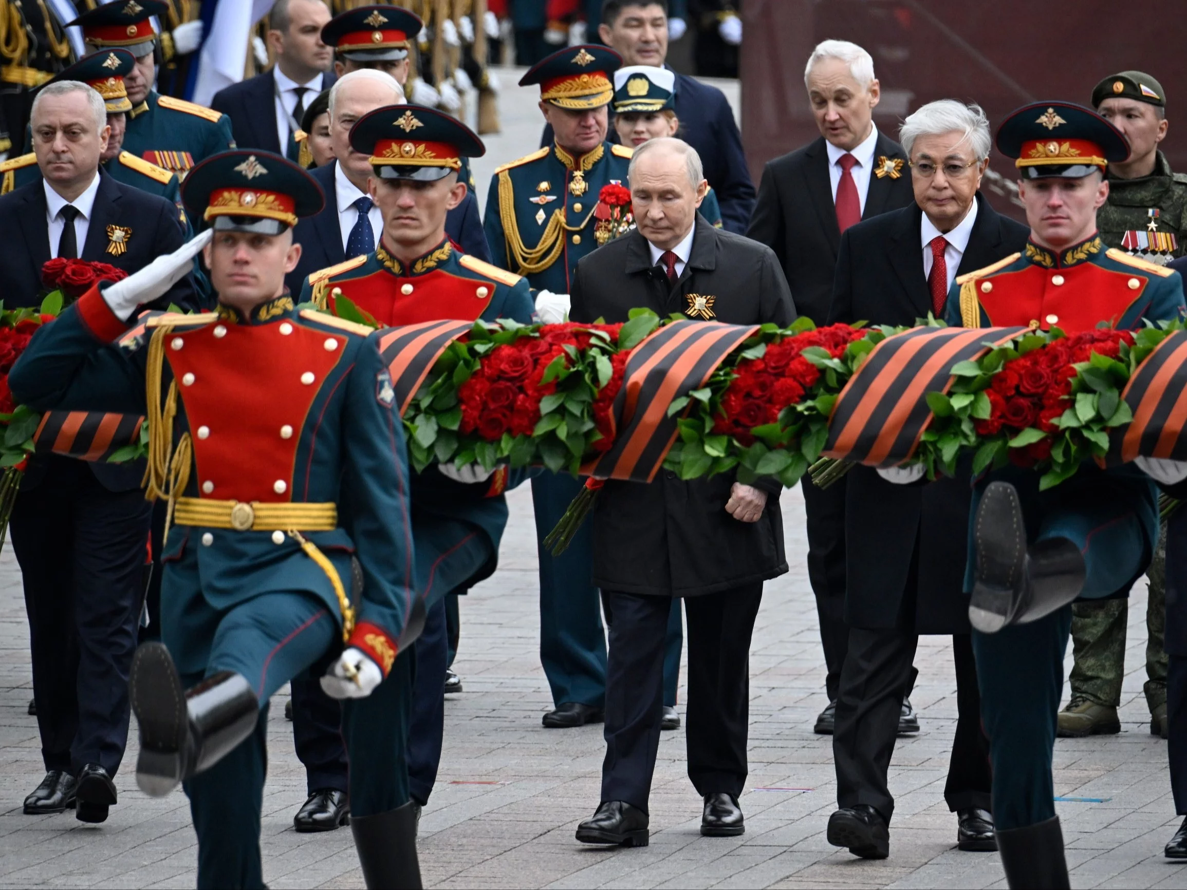 Święto w Rosji. Najmniejsza parada od lat