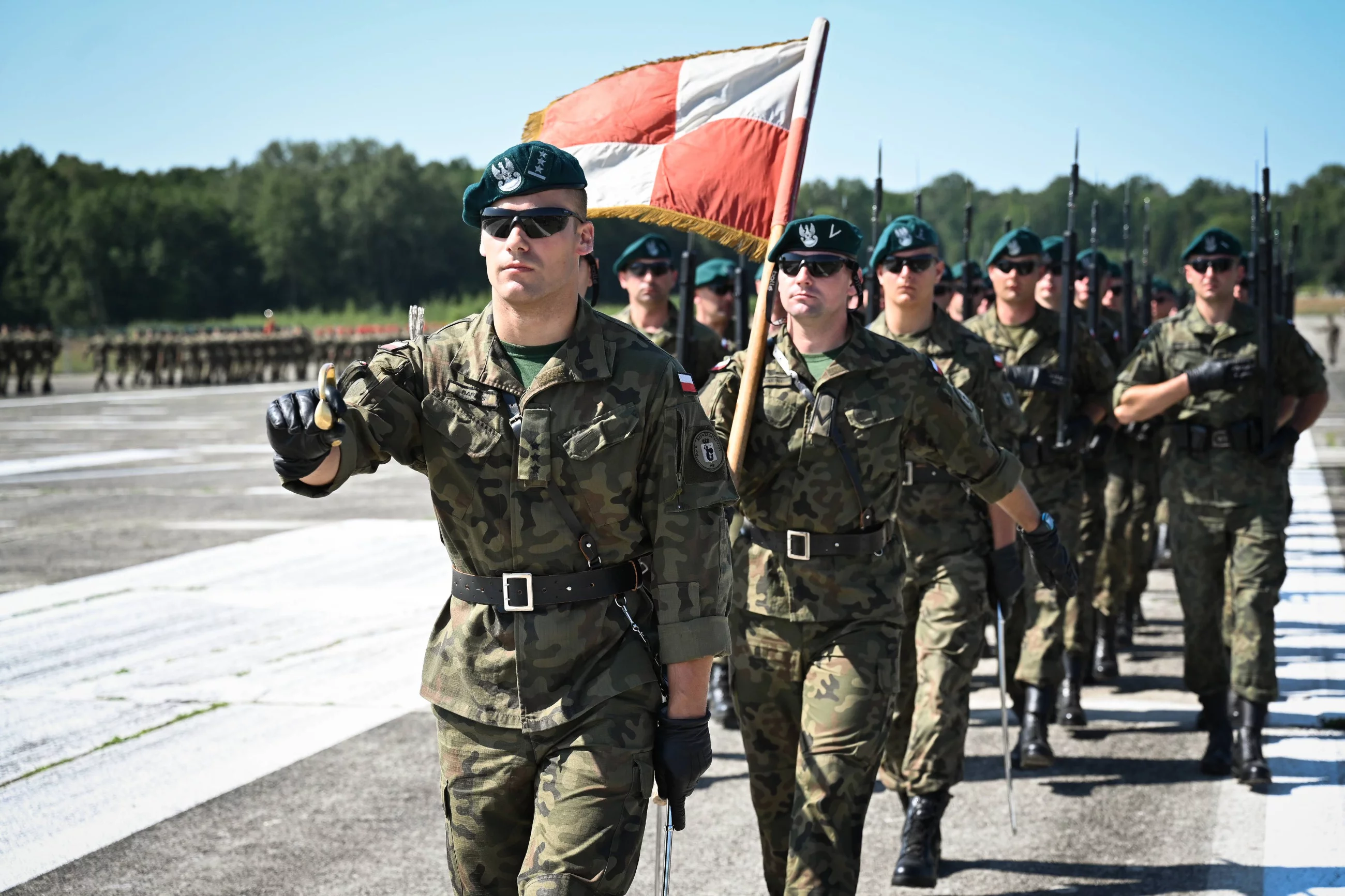 Próba i ćwiczenia do Defilady „Wierni Polsce ” (9 sierpnia)