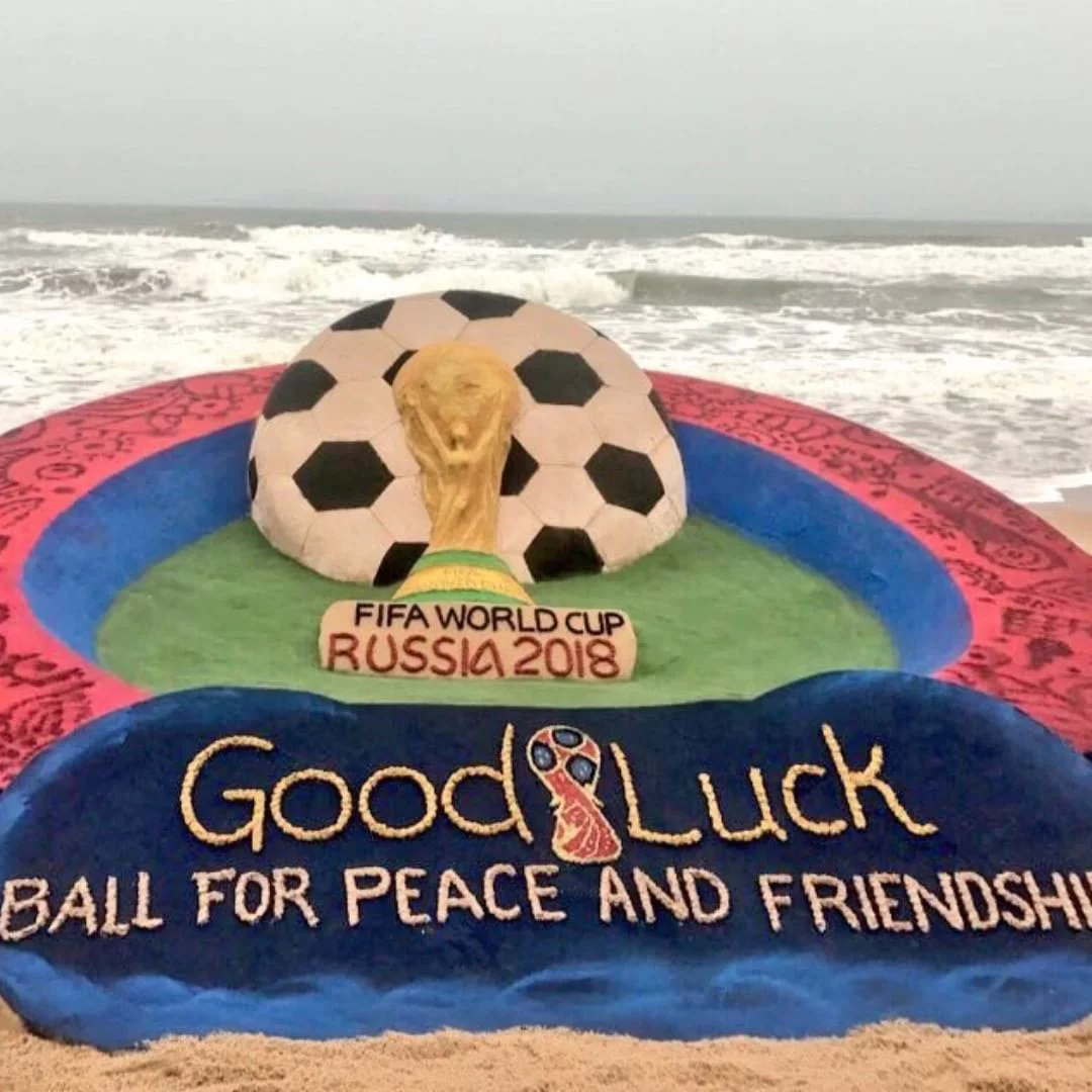 Rzeźby autorstwa Sudarsana Pattnaika