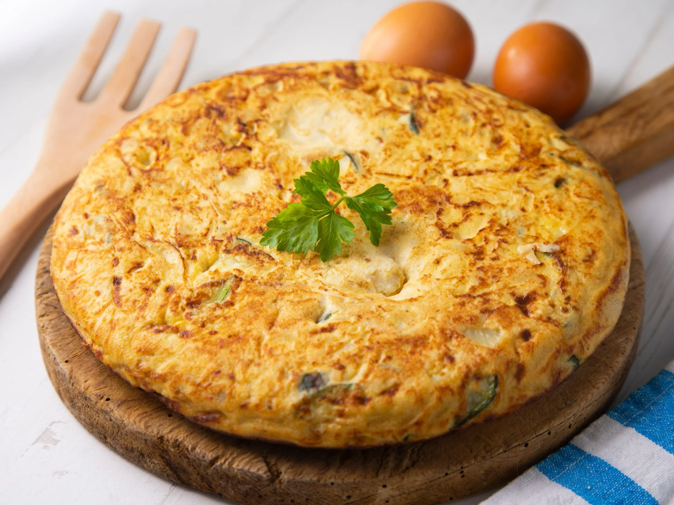 Hiszpański omlet ziemniaczany
