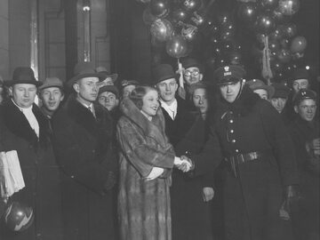 Sylwester 1931. Powitanie Nowego Roku 1932 w Warszawie
