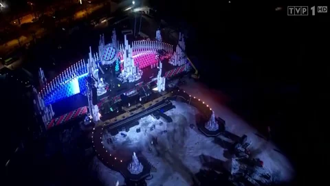 Scena „Sylwestra Marzeń” w Zakopanem