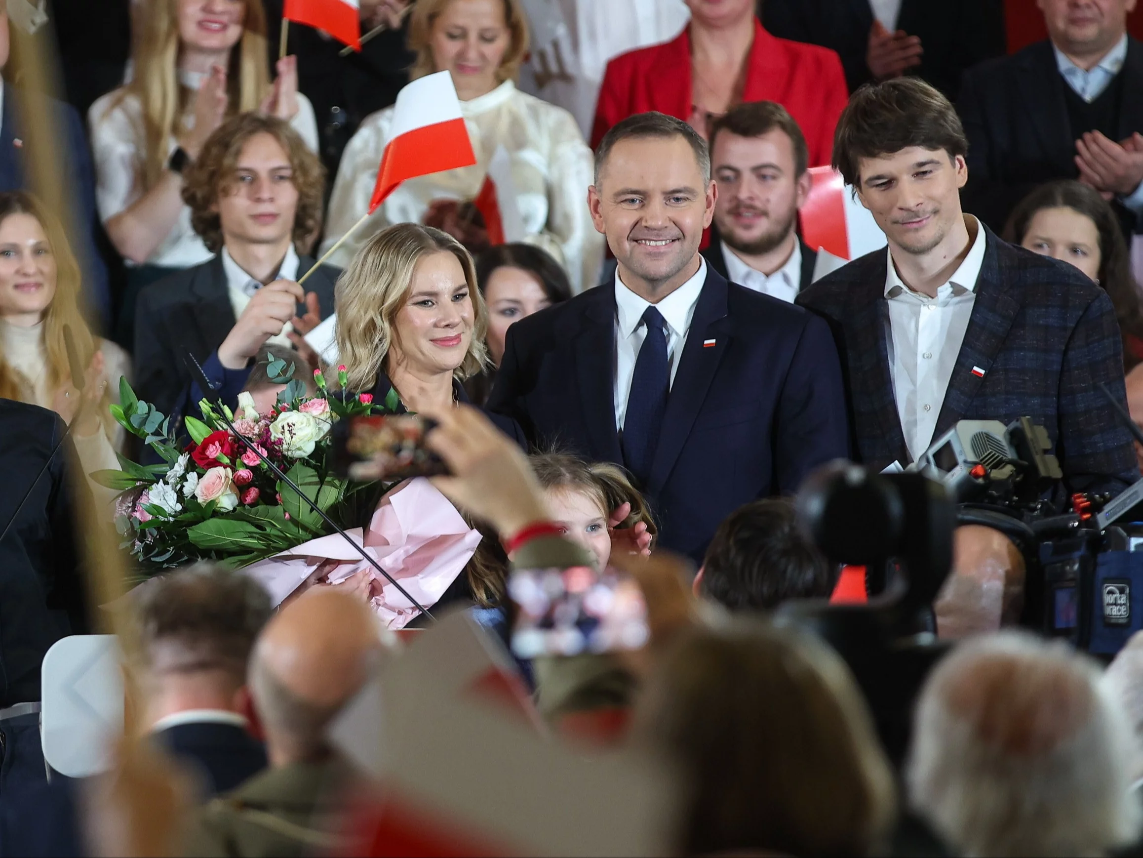 Marta Nawrocka, Karol Nawrocki i Damian Nawrocki