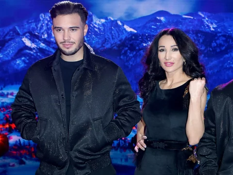 Leon Myszkowski i Justyna Steczkowska