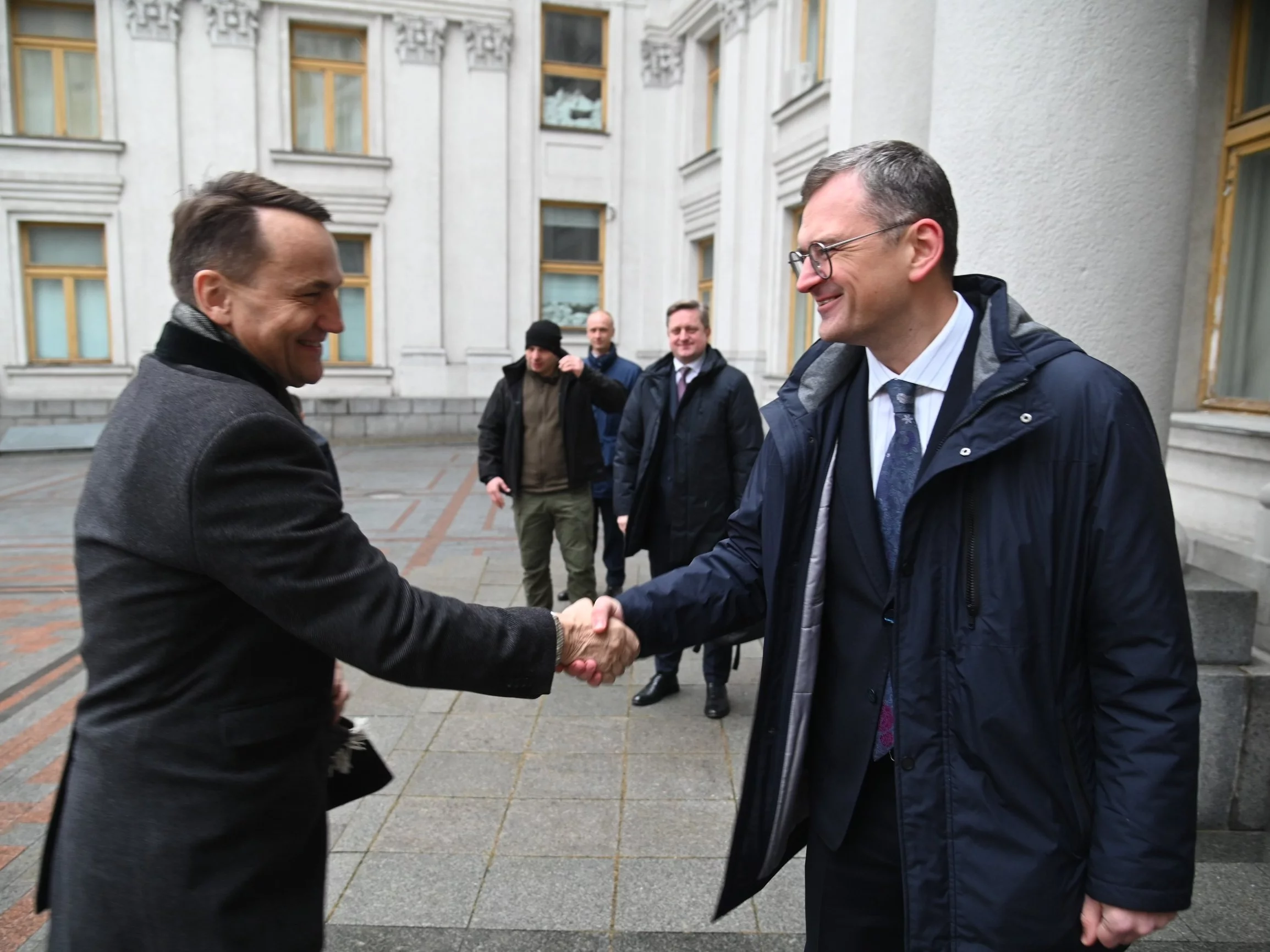 Radosław Sikorski w Kijowie