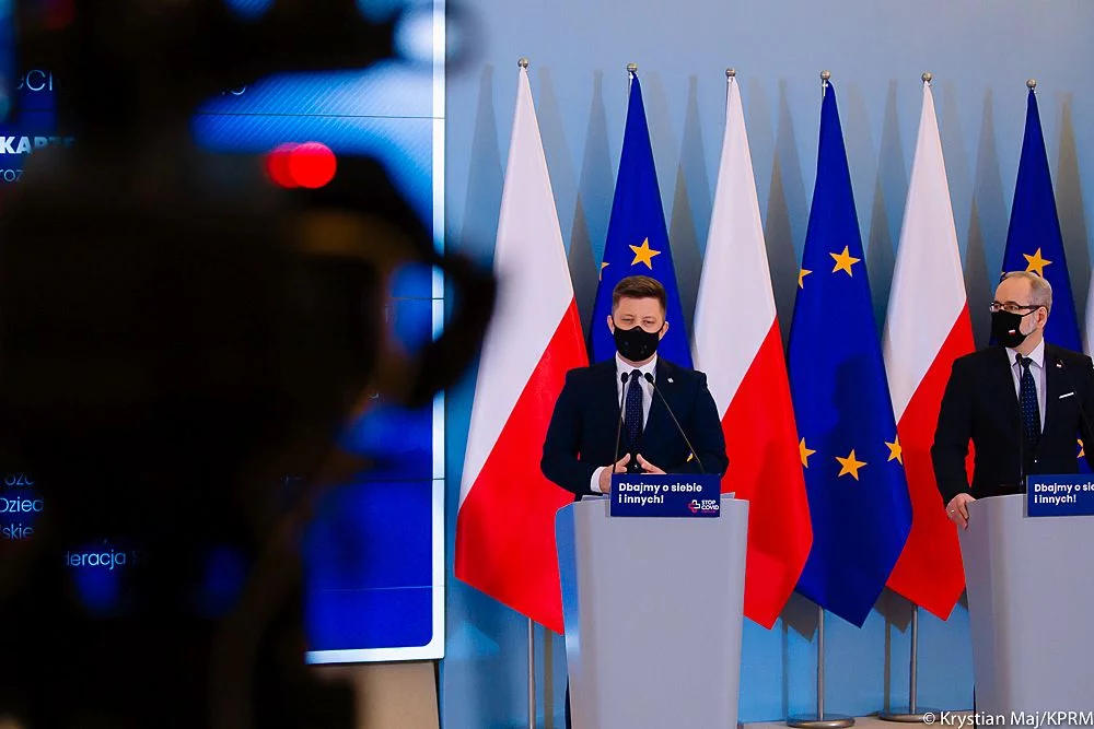 Michał Dworczyk i Adam Niedzielski