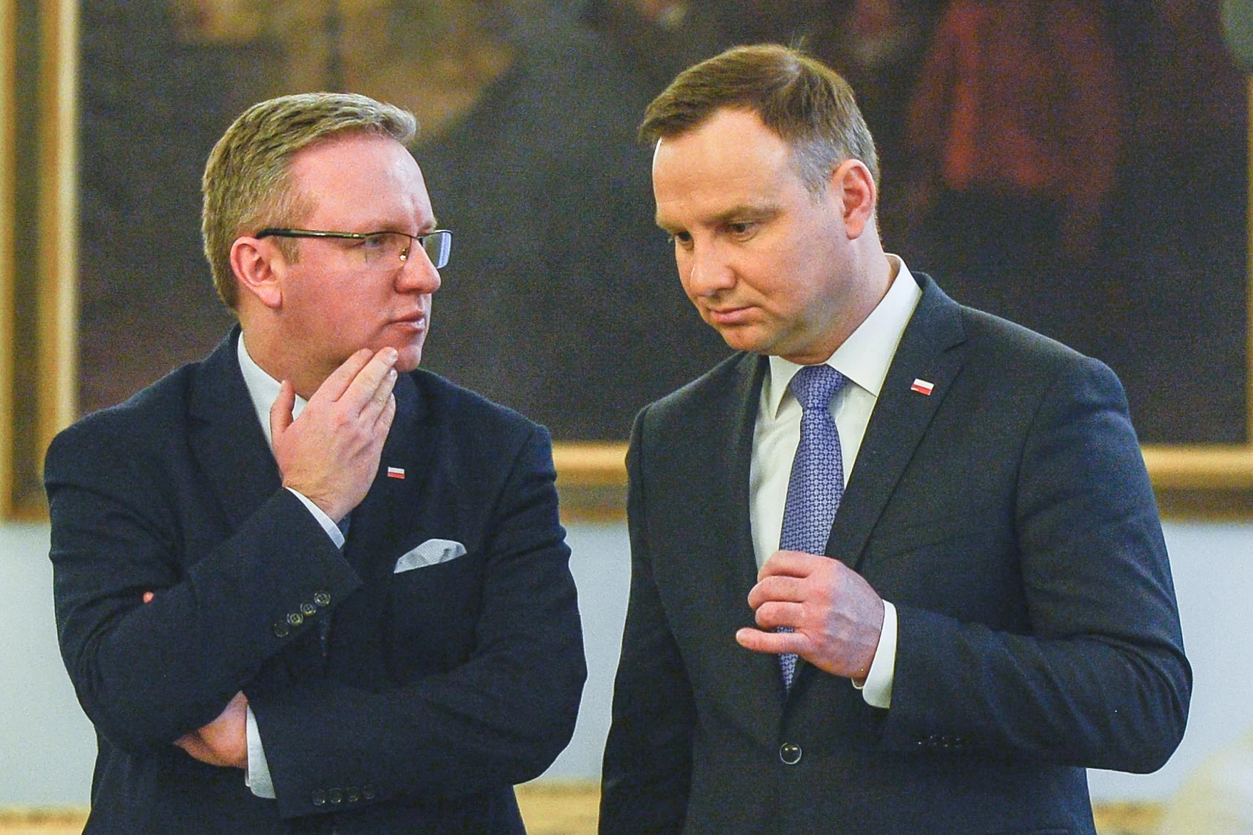 Krzysztof Szczerski i Andrzej Duda