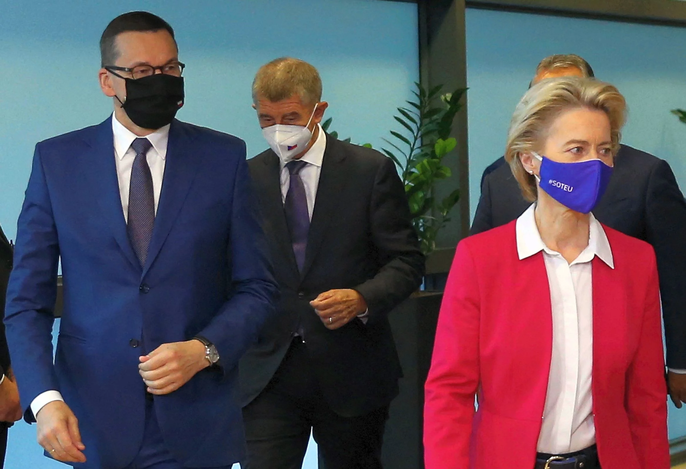 Mateusz Morawiecki i Ursula von der Leyen