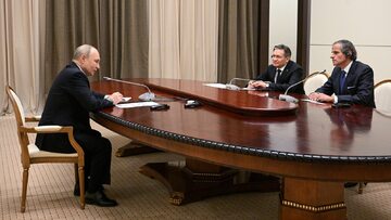 Szef MAEA Rafael Grossi spotkał się z Władimirem Putinem