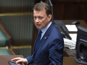 Szef MSWiA Mariusz Błaszczak