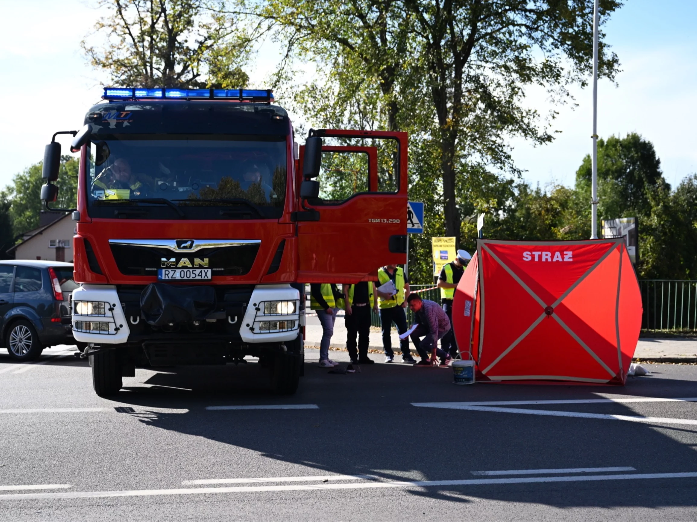 PRZEWORSK ŚMIERTELNY WYPADEK NA PRZEJŚCIU DLA PIESZYCH
miejsce zdarzenia