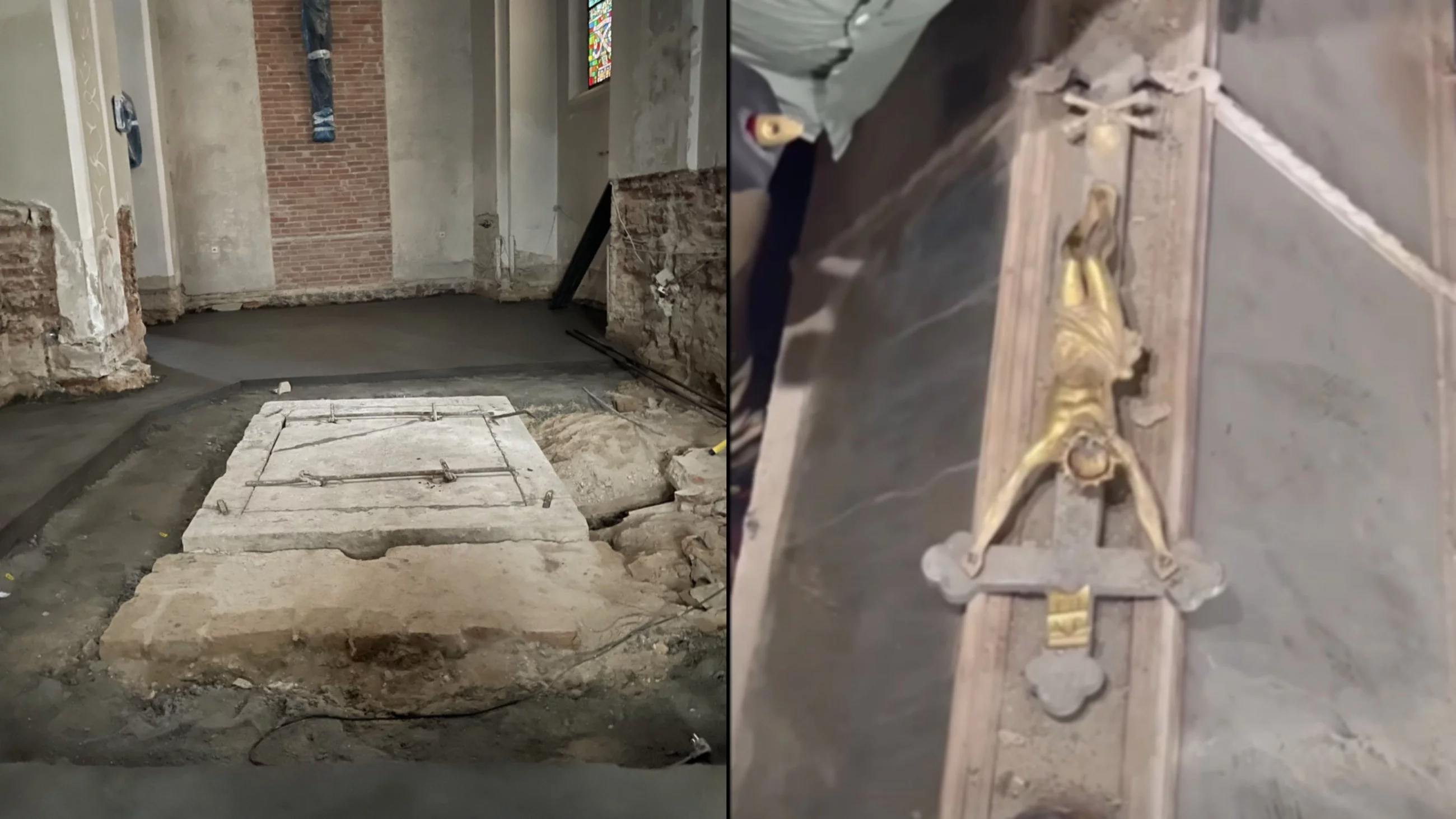 Pod posadzką parafii pw. świętego Marcina w Poznaniu odkryto grobowiec