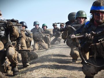 Szkolenie nowych jednostek w ukraińskiej armii