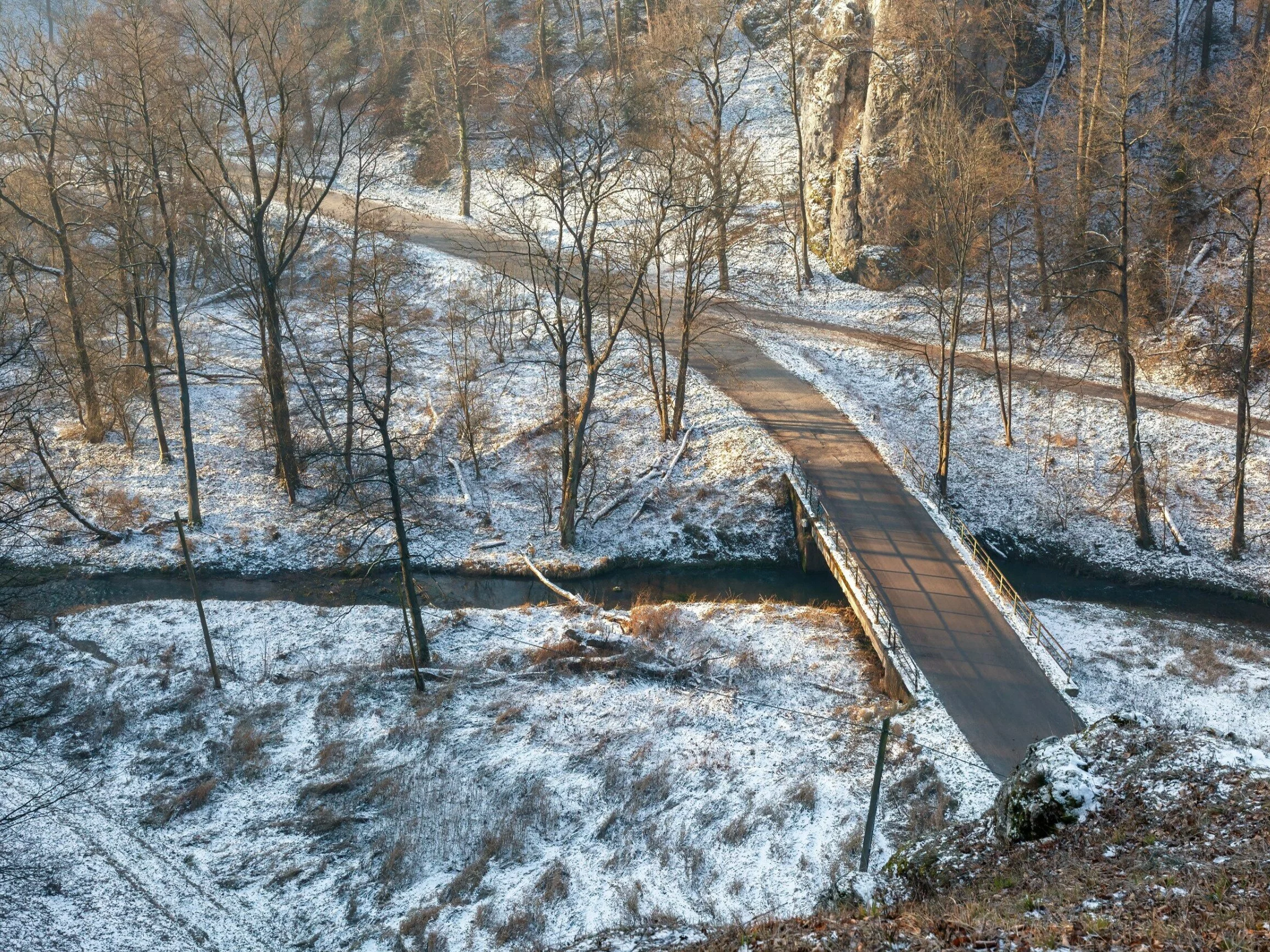 Droga w Ojcowskim Parku Narodowym