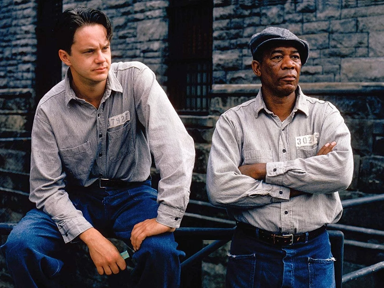 Kadr z filmu „Skazani na Shawshank” (1994)