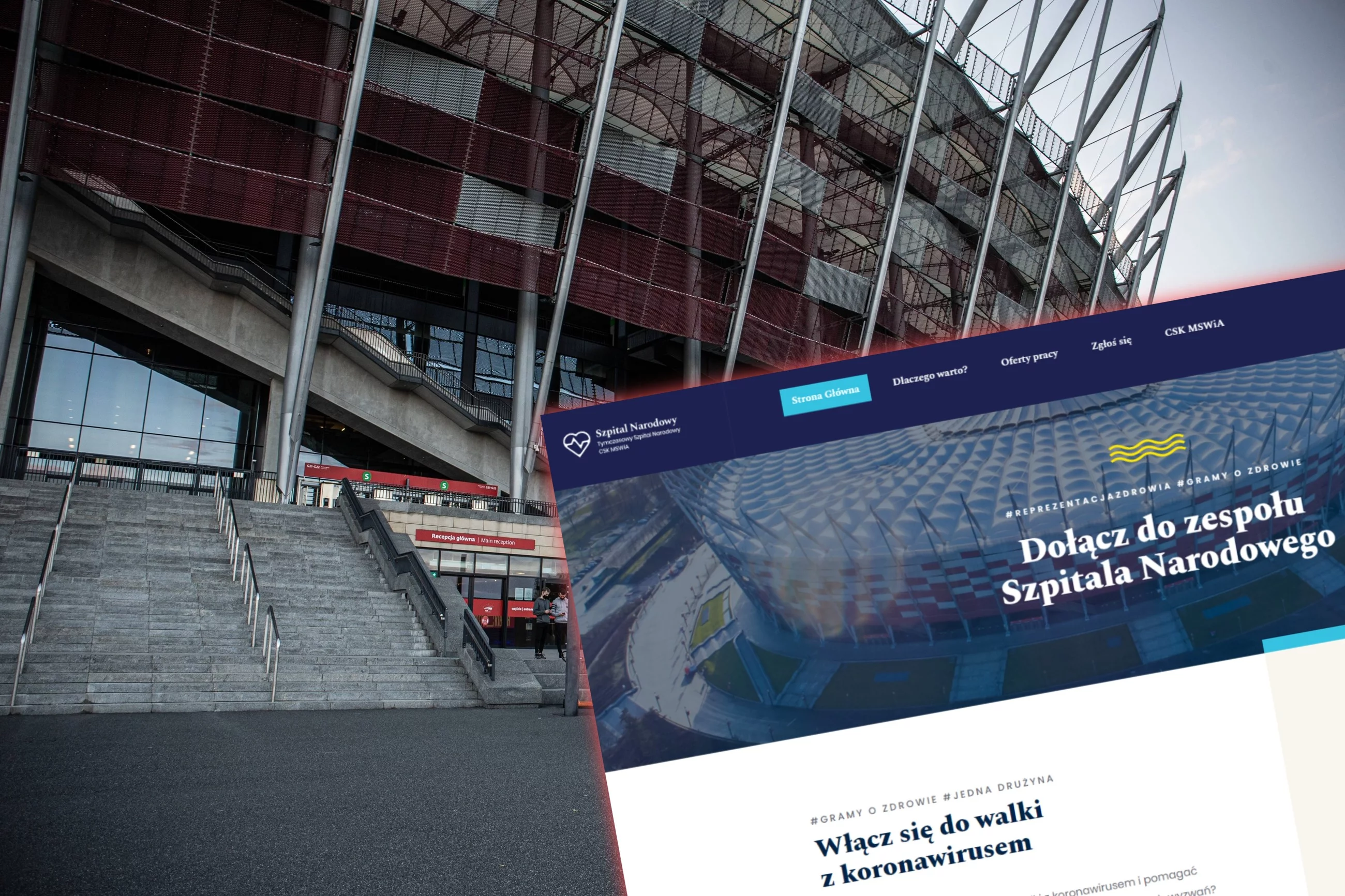 Stadion Narodowy, „Szpital Narodowy”