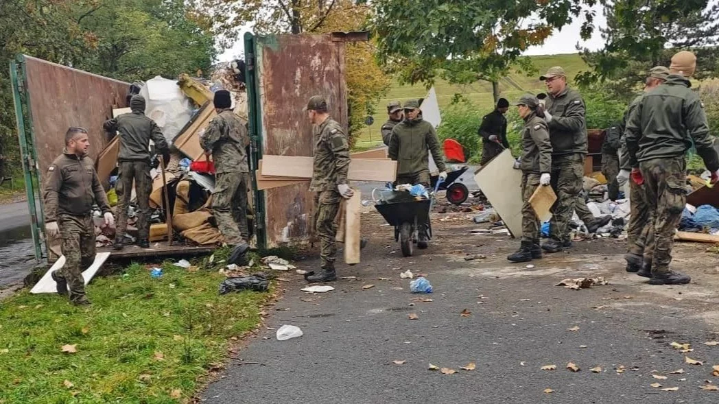 Powódź, która przeszła przez miasto, całkowicie zniszczyła m. in. szpital