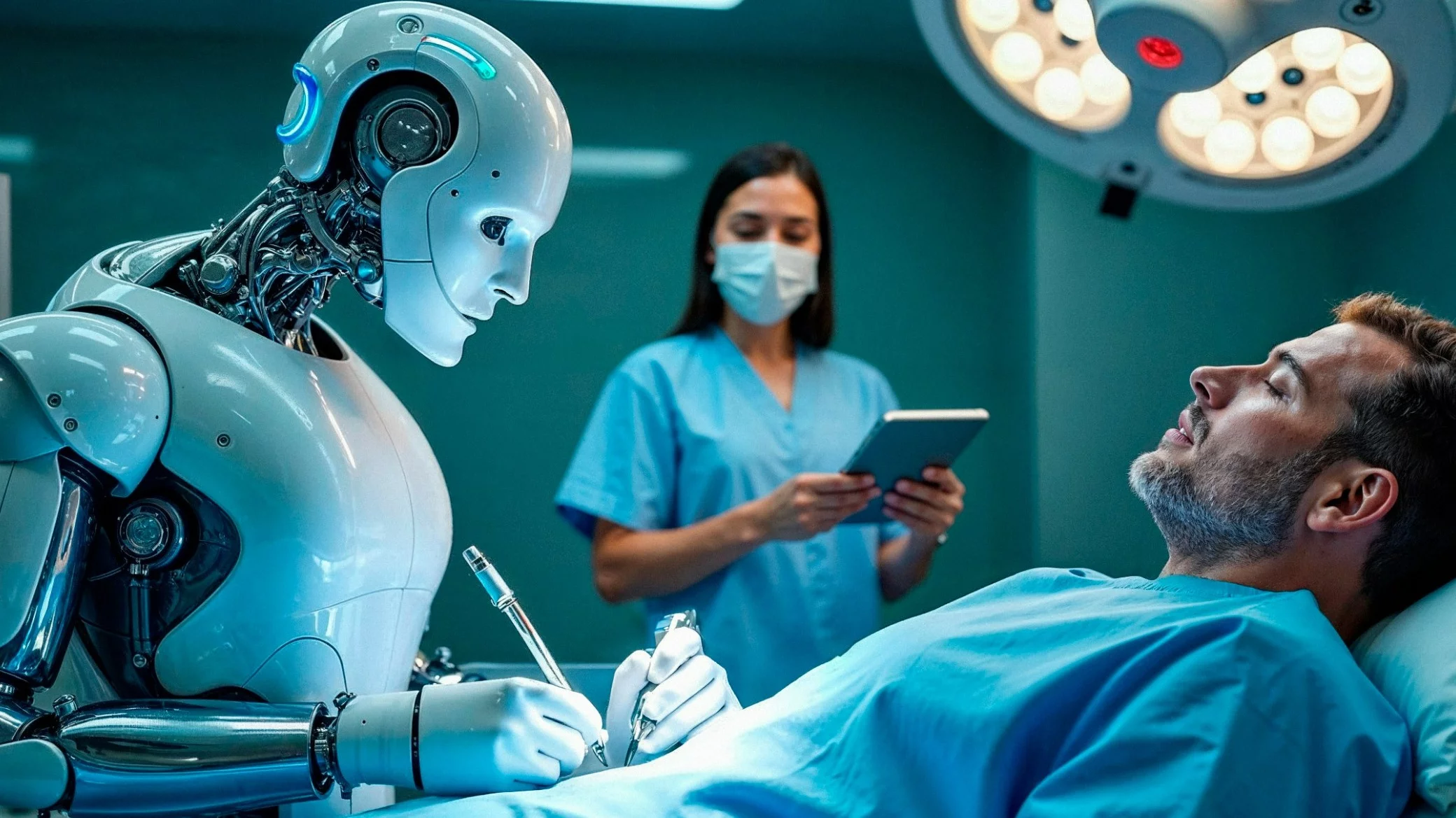 Robot wykonujący operację