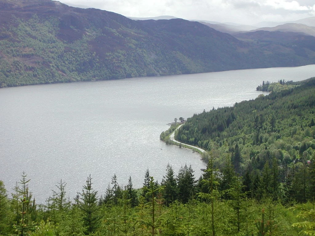 Widok na Loch Ness