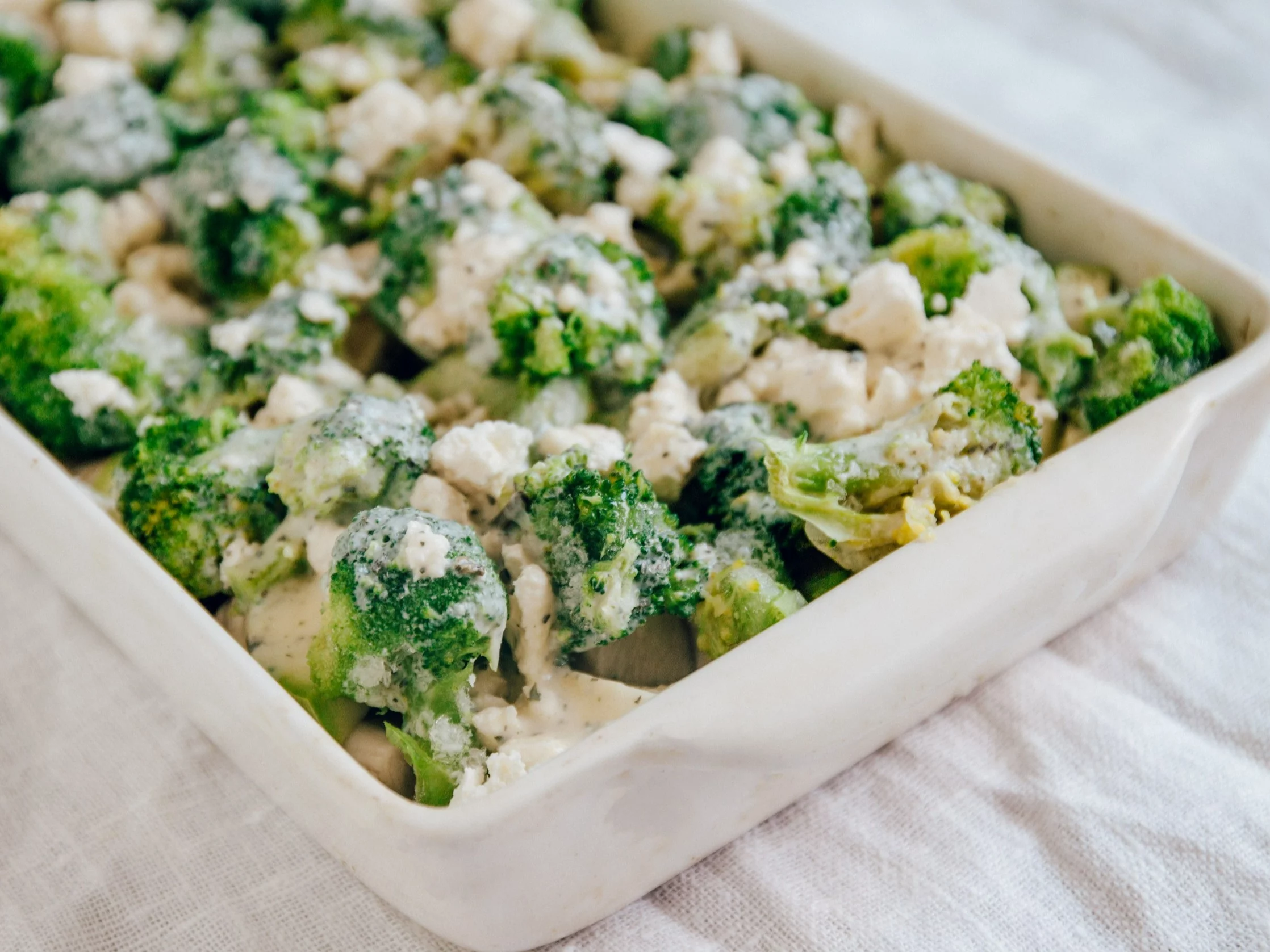 Zapiekanka z kurczaka i brokułu
