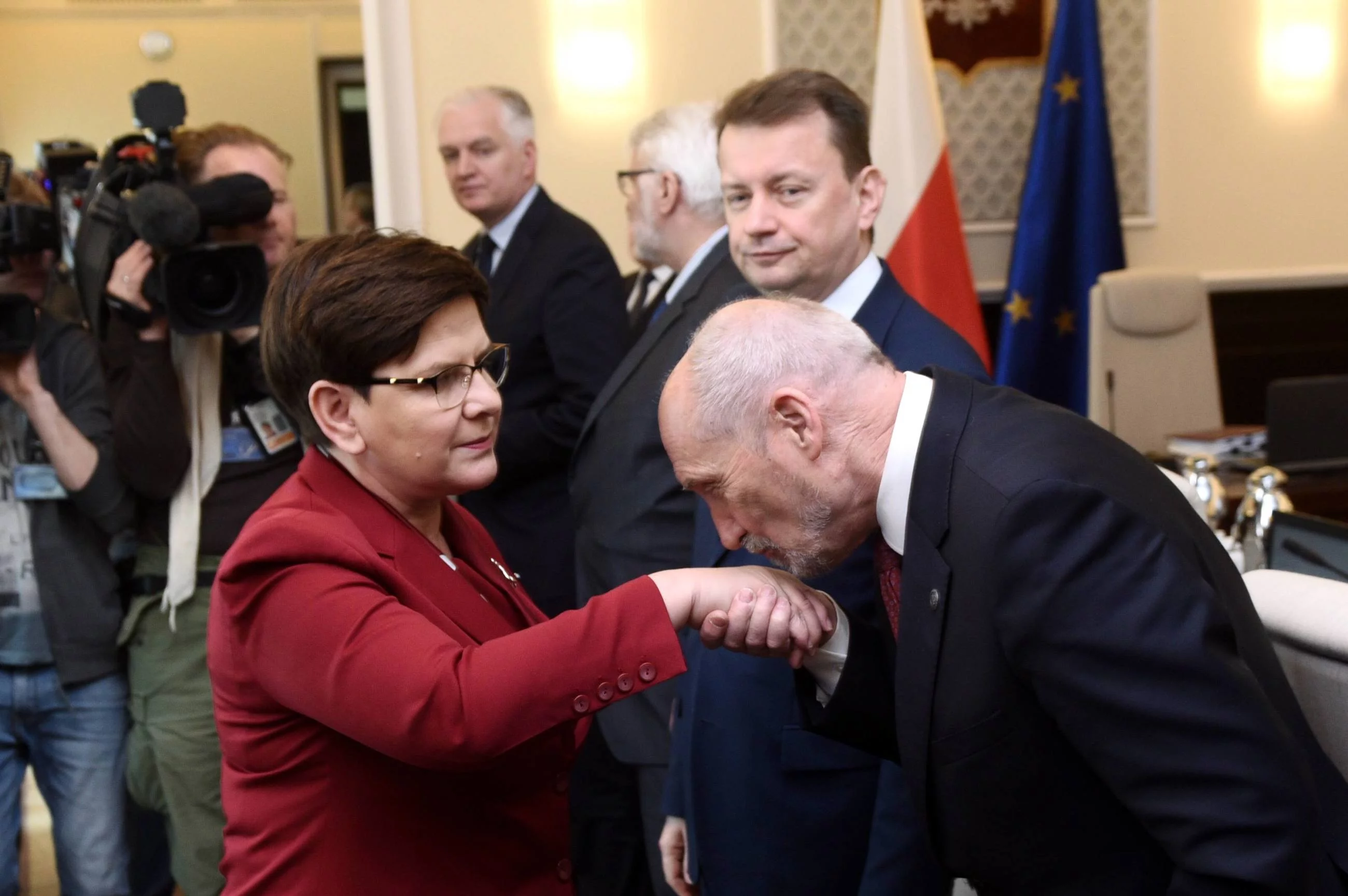 Beata Szydło i Antoni Macierewicz