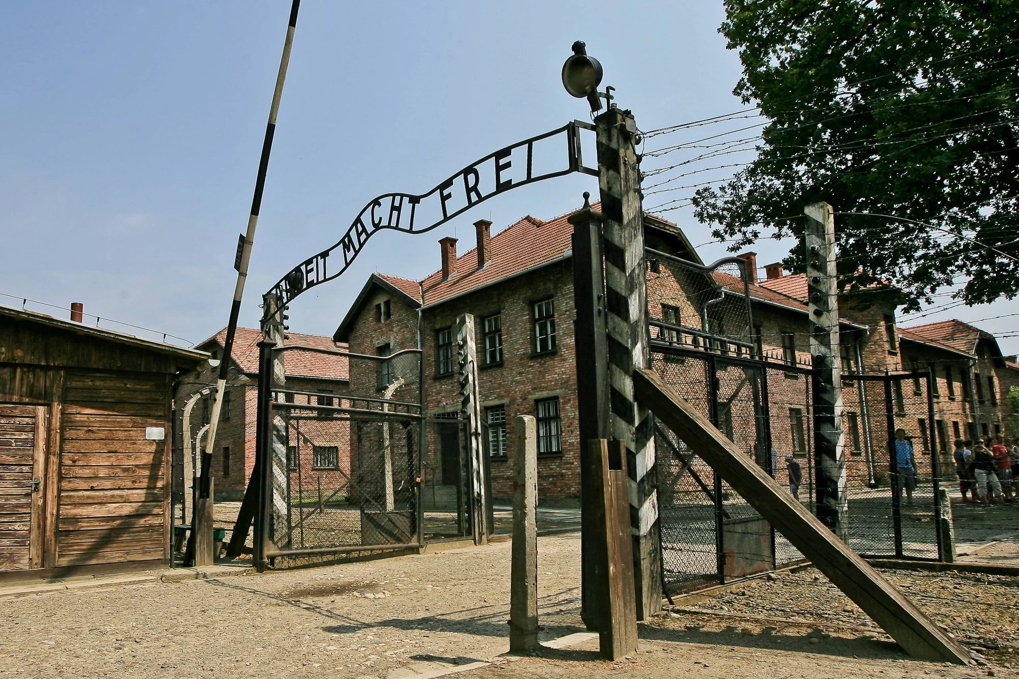 Brama obozu w Auschwitz