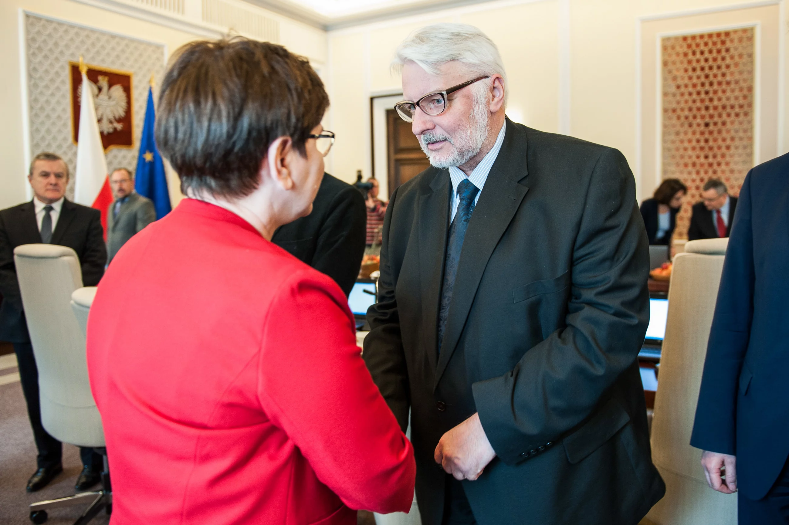 Beata Szydło i Witold Waszczykowski