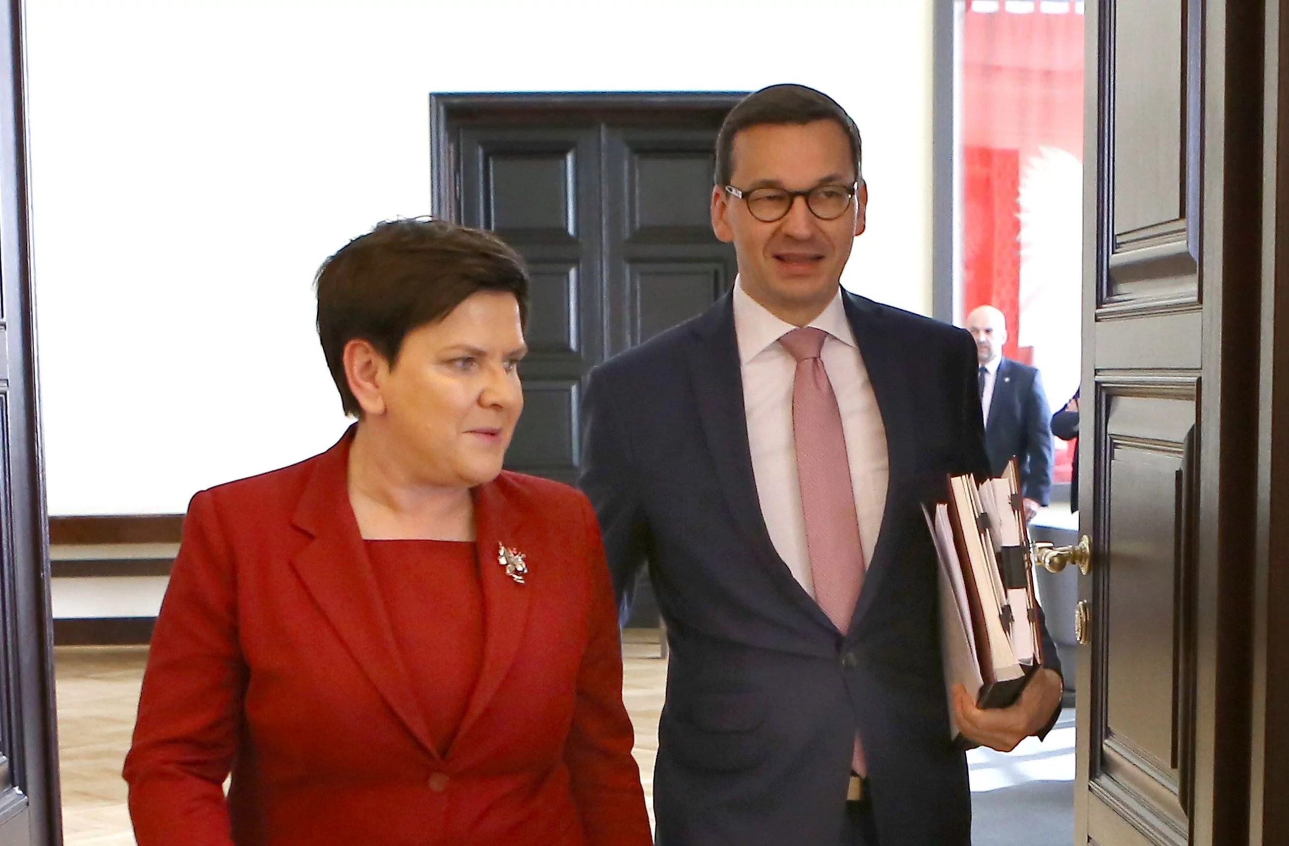 Beata Szydło i Mateusz Morawiecki