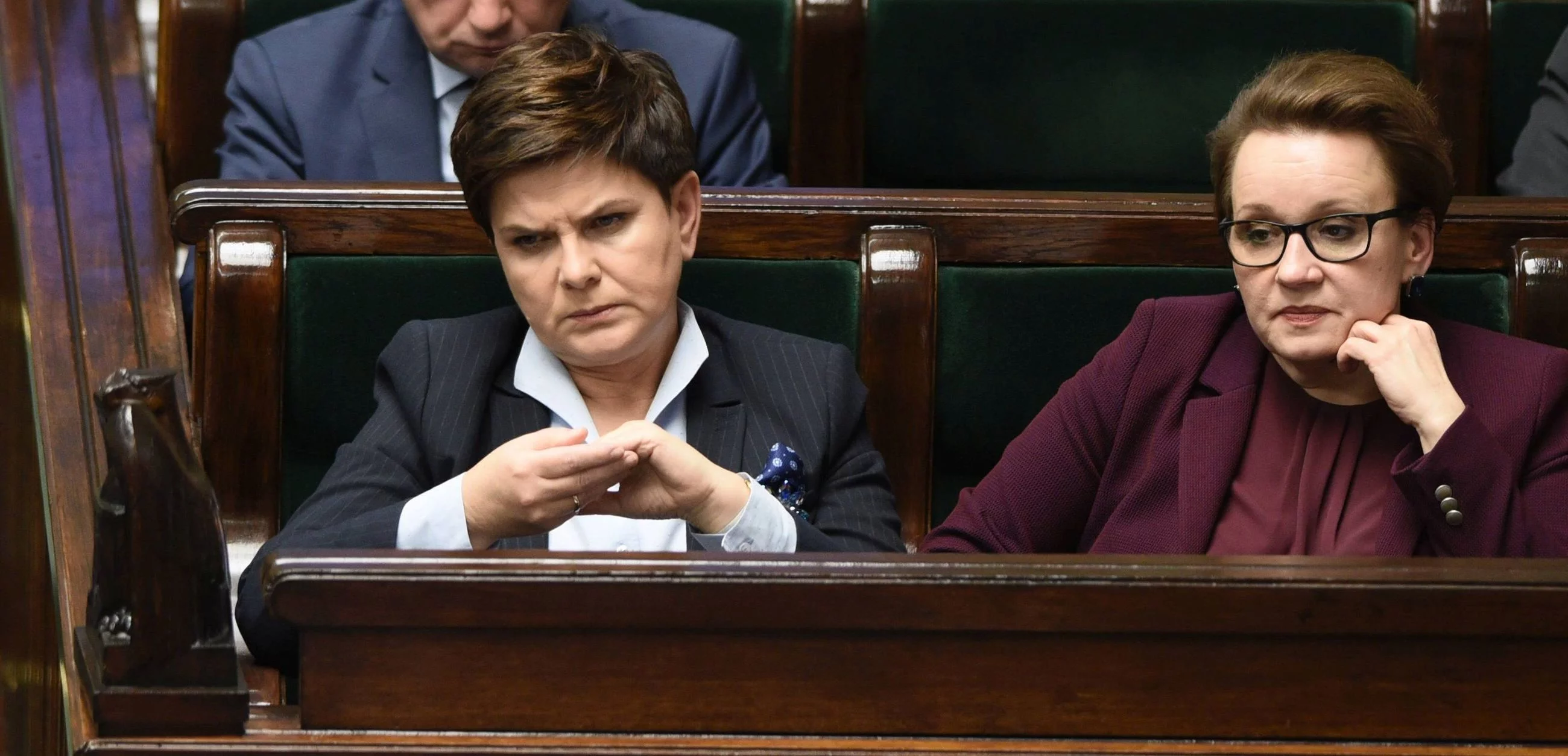 Beata Szydło i Anna Zalewska