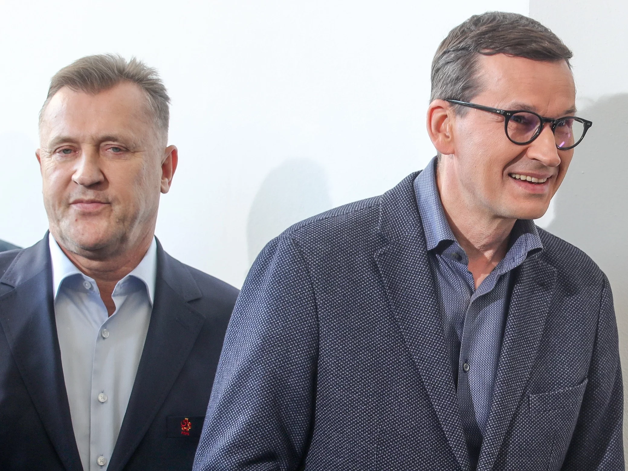 Cezary Kulesza i Mateusz Morawiecki